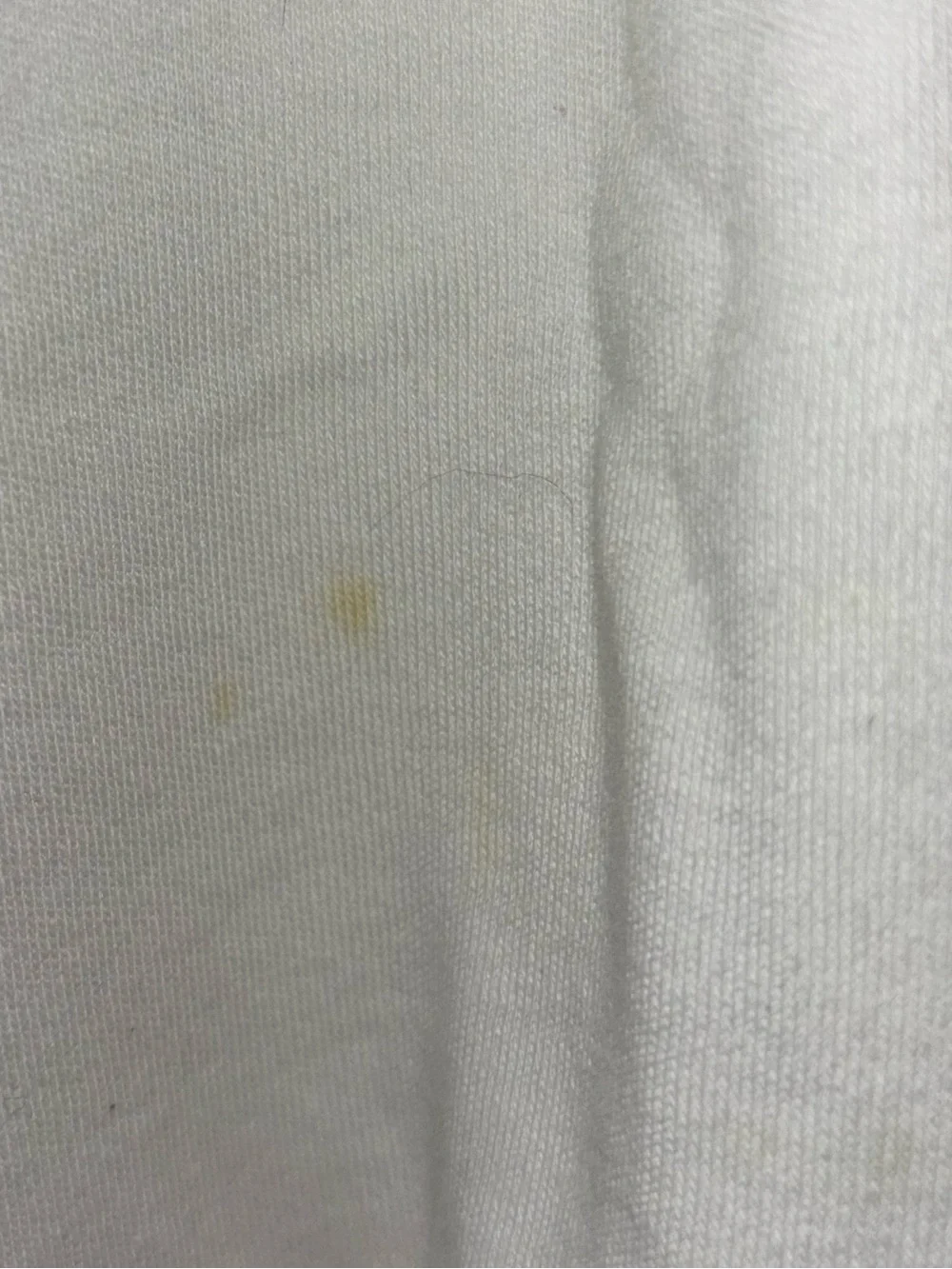Polo Ralph Lauren ivory country club branded polo shirt size L *Flaw*